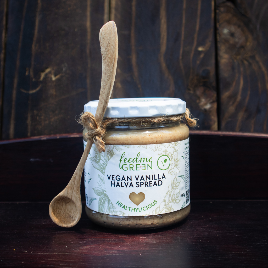 Vegan Vanilla Halva Spread