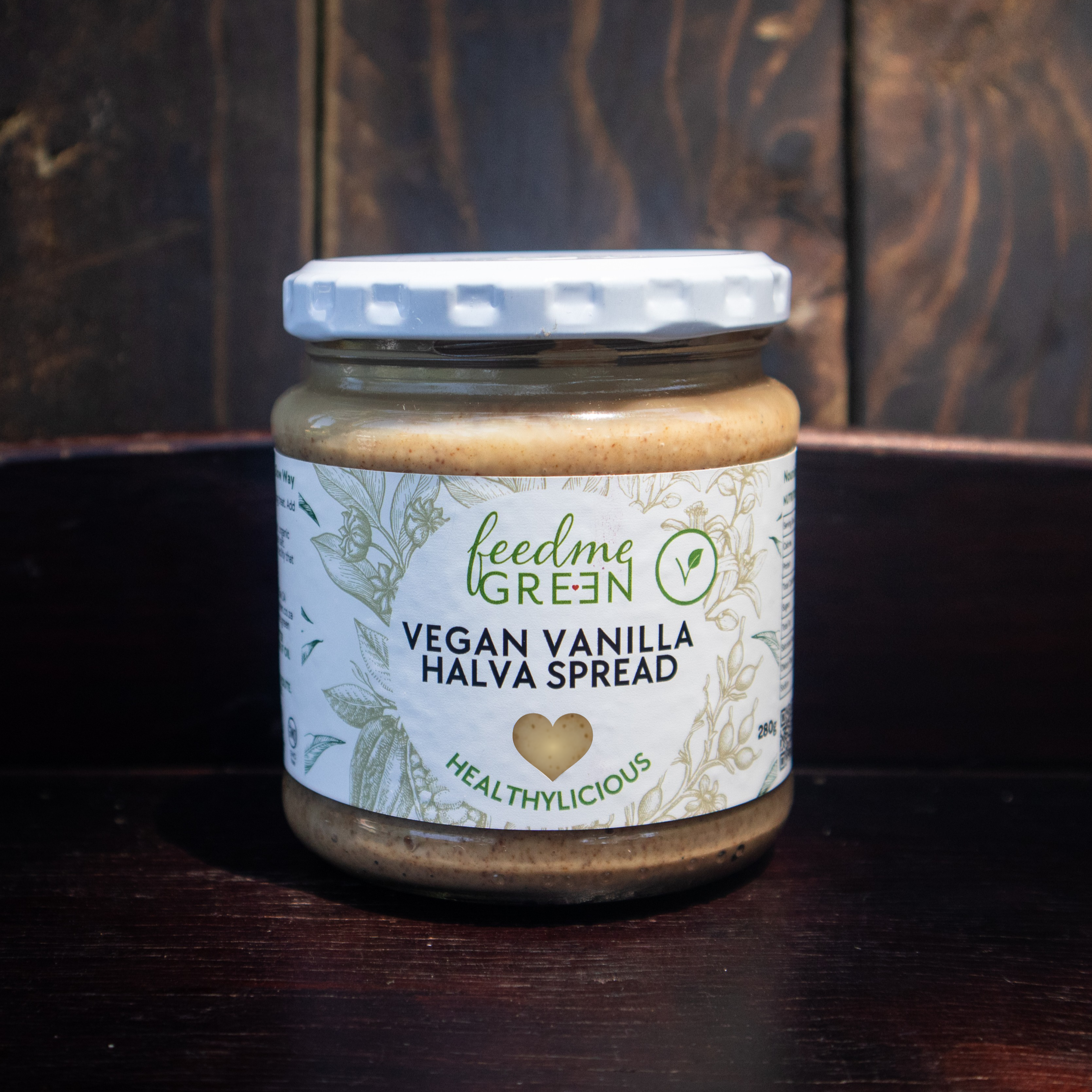 Vegan Vanilla Halva Spread