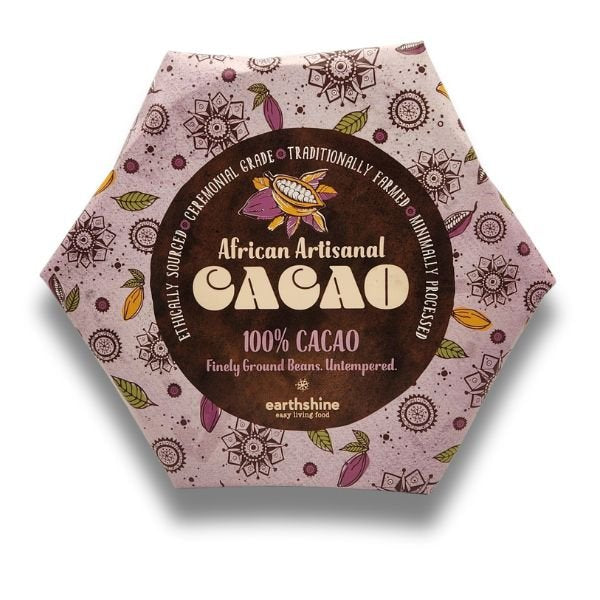 Cacao Paste, Organic African Wheel 100% Cacao – 500g