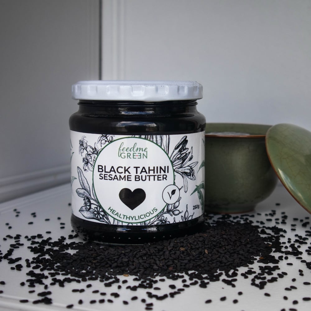 Black Tahini 250g – Black Stoneground Tahini